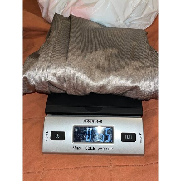 NWT SKIMS Disco Pants Silver Shimmer Skinny Women's Size S - Picture 11 of 11